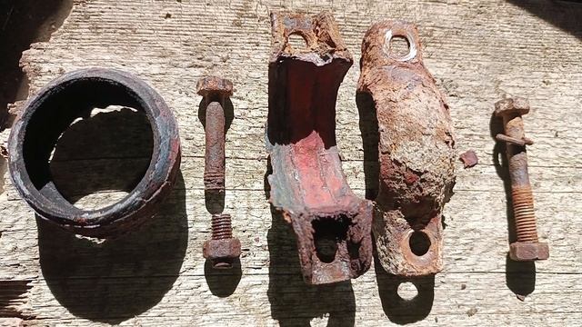 Экспресс-ремонт прогоревшей выхлопной системы "Весты". смотреть онлайн