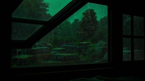 Дождь В Заброшенном Городе Для Сна и Расслабления