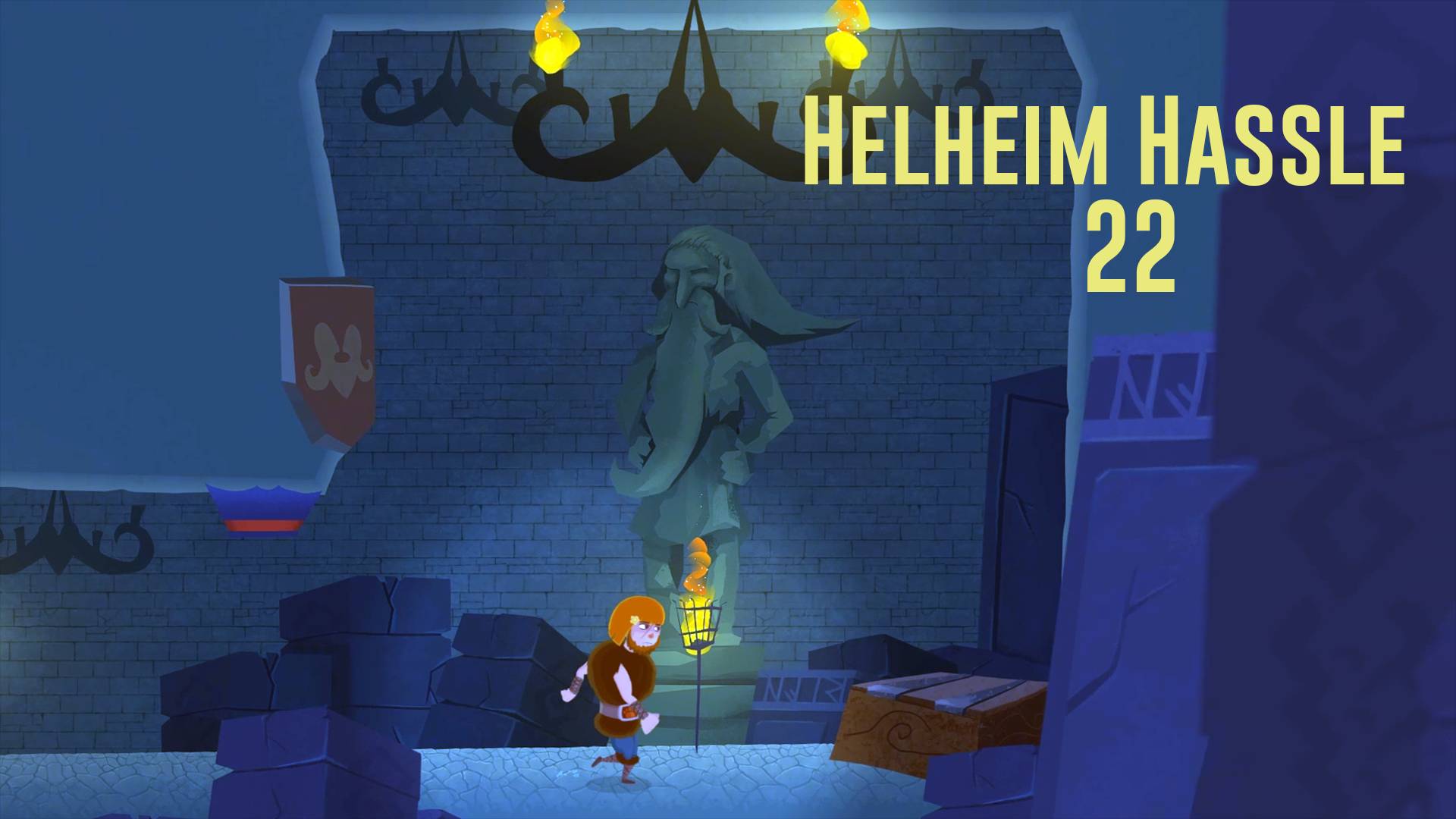 Helheim Hassle № 22 (ПЕРВАЯ ПОЛОВИНА ЗОЛОТОГО ЧЕРЕПА)