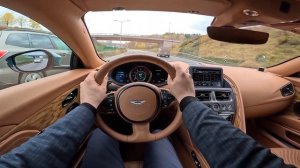 Aston Martin DB11 2022 [ V8 4.0 л. 528 л.с.] POV Test Drive