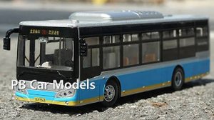 Модель автобуса Shenlong 6109 металлическая 1:43 с подсветкой #маршрут #автобус #bus
