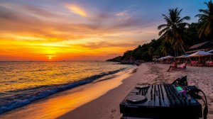 Bekta Sunset live mix at Amsterdam Bar, Koh Phangan Island, Thailand