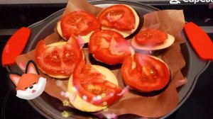 Баклажаны с сыром и помидорами🍆🍅🧀🧄