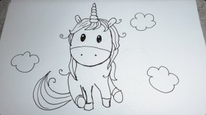 Единорог. 🦄 Рисуем Вместе.