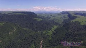 Хутор Ильич. Очень красивая природа. Вид с высоты птичьего полета.