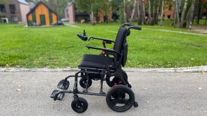 Обзор и тест легкой инвалидной коляски с электроприводом - Eco Koleso Carbon X. Материал - карбон!