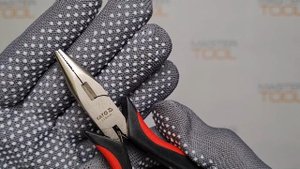 Тонкогубцы никелированные 115 мм Yato YT-2083