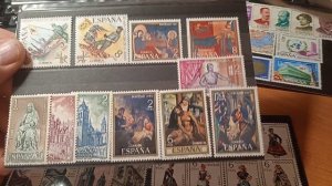 Смотрим марки Испании. филателия марки хобби stamp philately hobby