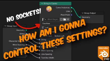 How to Easily Control String to Curves in Blender Geometry Nodes