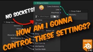 How to Easily Control String to Curves in Blender Geometry Nodes