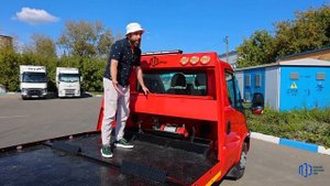 Эвакуатор с гидравлической сдвижной платформой IVECO DAILY 70C15 от ПЭЗ.РФ