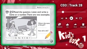 Kid's Box 1 FULL AUDIO 🔊 Unit 8 · My clothes