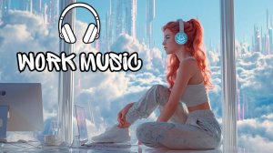 Глубоко сосредоточенная работа и программирование под музыку в стиле чилл-степ