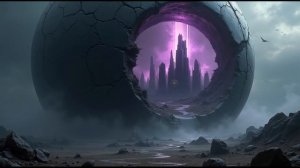 The Obsidian Mind🌌2-Hour Cosmic Horror Ambience｜Non-Euclidean City｜ Sentient Architecture Soundscap