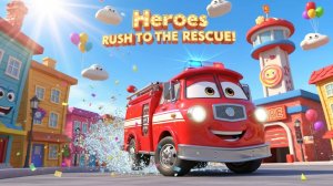 ПОЖАРНАЯ МАШИНА ПОЕТ ДЛЯ ДЕТЕЙ | ПЕСНИ И МУЛЬТФИЛЬМЫ ДЛЯ ДЕТЕЙ