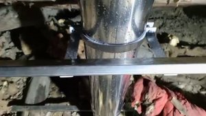 Хомут силовой и хомут стропильный для крепления дымохода от газового котла *Лемакс* 10 квт.