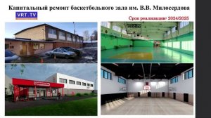 Ремонт баскетбольного зала на улице Пионерской