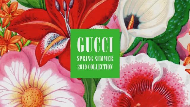 Показ коллекции Gucci весна-лето 2019