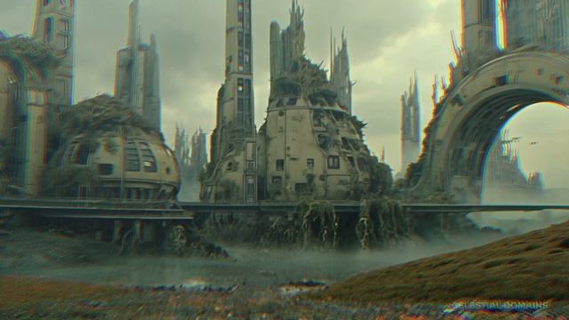 GHOSTLY WISPERS - Dark Ambient Music ｜ Dystopian Soundscape ｜ Drone ｜ Atmospheric Sci-Fi Music