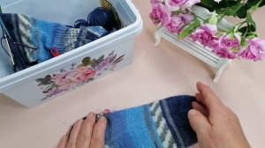 Носочная коробочка 5. Август