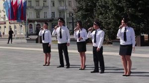 Алексей Кампф принял участие в торжественной церемонии поднятия флага Российской Федерации