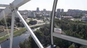 г. Иваново, Россия. Колесо обозрения на набережной реки Уводь. Июль 2025 г.
