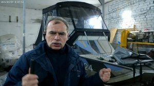 Тент на катер Россомаха