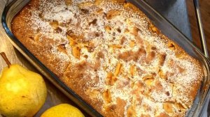 Мамин рецепт пирога с грушевым вареньем пошагово