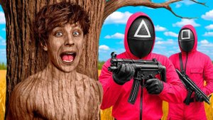 Экстремальные КАМУФЛЯЖНЫЕ ПРЯТКИ в Игре в Кальмара !