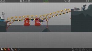 Poly Bridge прошел 2-9 уровень