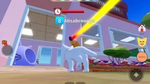 играем в роблокс игру с котятами