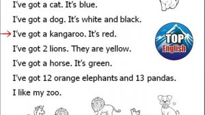 Top English Starter - My Imaginary Zoo