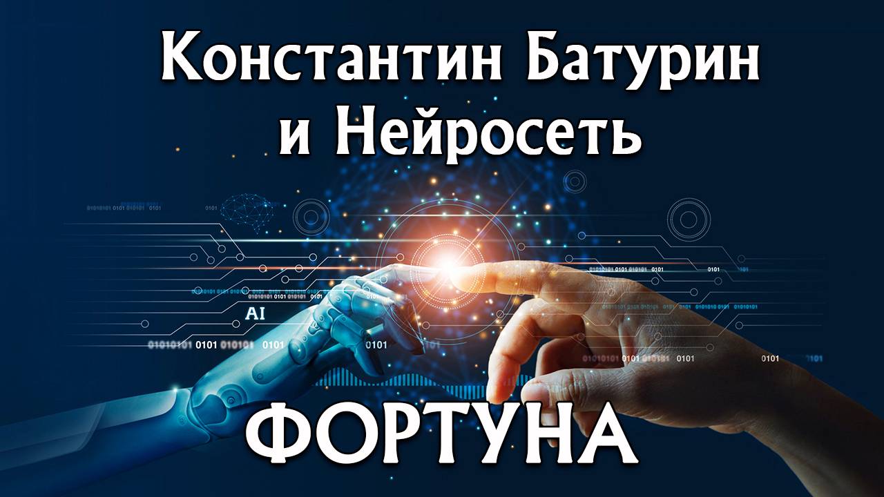 ФОРТУНА - Константин Батурин и Нейросеть