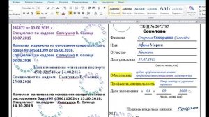 Пример заполнения трудовой книжки по ситуации - титульник, сведения о работе, награждения
