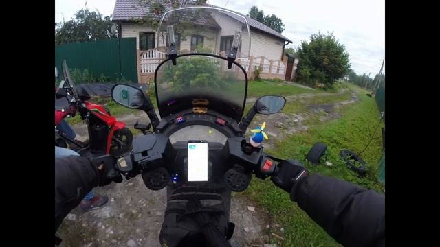 Скутера ХОРС56 и Визард. Отправляемся(4)