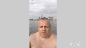 Купание в солёном озере.