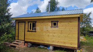 Баня из сухого бруса от СК "Бани". 6х3 м, Ленинградская область, Лужский район. Август 2025