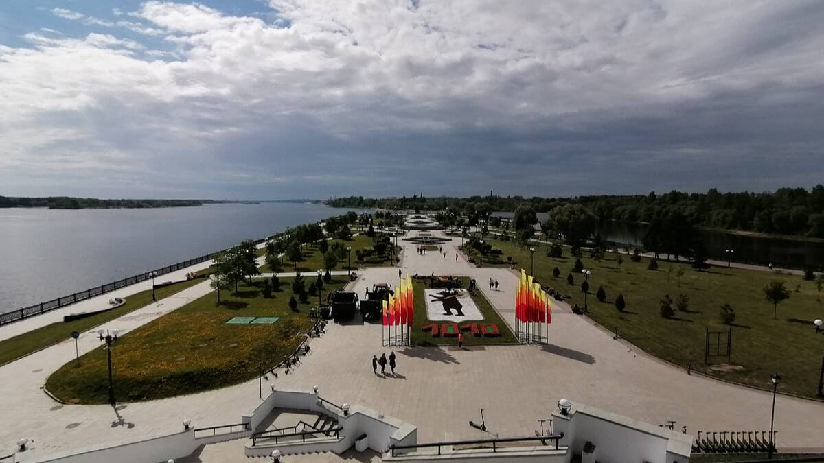 Ярославль. Церковь Ильи Пророка. Ярославский медведь. Путешествие по Золотому кольцу России.mp4