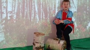 Швецов Александр, 7 лет. Н. М. Рубцов. "Берёзы"