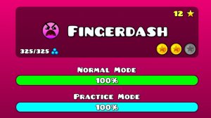 Прохождение Fingerdash by RobTop