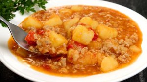 Есть КАРТОШКА и ФАРШ? Срочно приготовьте это Турецкое блюдо на обед или ужин! Вкусные Советы