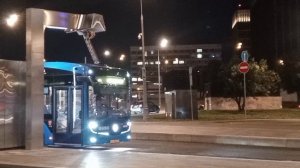 Зарядка электробусов. Москва