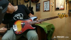 Fender Precision Bass пересборка с доработкой. Серебряные провода.