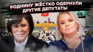 «Пенсия – это не милость государства» – Роднину жёстко одёрнули другие депутаты