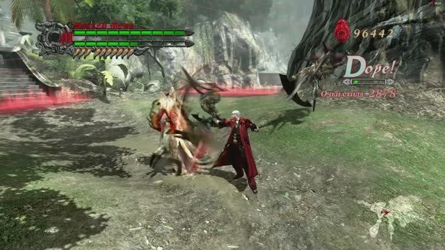 Devil May Cry 4 Special Edition Данте #14 Прохождение Гибельный лес (Возвращение в замок Фортуны)