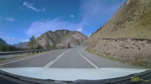 Горный Алтай. Дорога от села Акташ до села Черга.