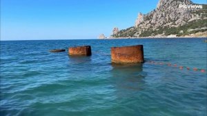 Крым Кацивели пляж Морской бриз сегодня 26 августа 2025. Море и погода в Крыму сейчас. Обстановка