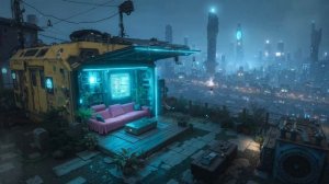 Midnight City Lofi Drive ｜ Rainy Urban Ambience for Late Night Study