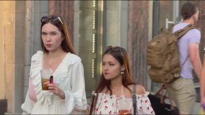 Страна самых красивых женщин мира - прогулка по Москве, роскошные улицы