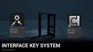 Система ключей через интерфейс + компоненты в UE5